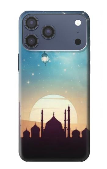 S3502 Coucher de soleil islamique Etui Coque Housse pour iPhone 17 Pro Max