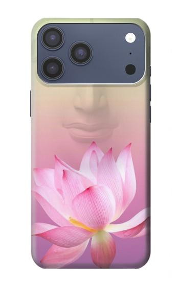 S3511 Fleur de lotus Bouddhisme Etui Coque Housse pour iPhone 17 Pro Max, 18 Pro Max
