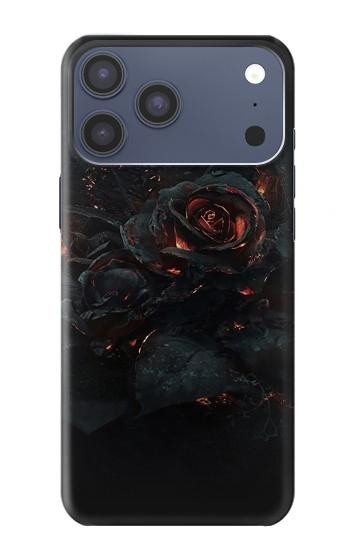 S3672 Rose brûlée Etui Coque Housse pour iPhone 17 Pro Max, 18 Pro Max