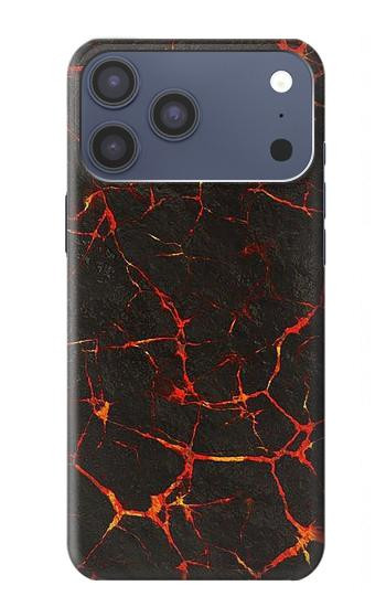 S3696 Magma de lave Etui Coque Housse pour iPhone 17 Pro Max, 18 Pro Max