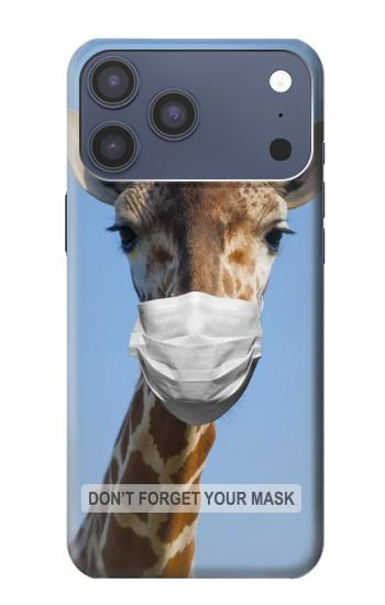 S3806 Drôle de girafe Etui Coque Housse pour iPhone 17 Pro Max