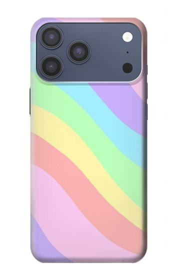 S3810 Vague d'été licorne pastel Etui Coque Housse pour iPhone 17 Pro Max