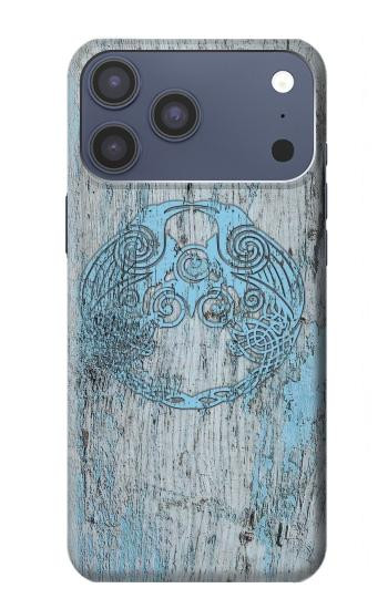 S3829 Huginn et Muninn Twin Ravens Norse Etui Coque Housse pour iPhone 17 Pro Max