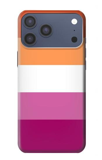 S3887 Drapeau de la fierté lesbienne Etui Coque Housse pour iPhone 17 Pro Max