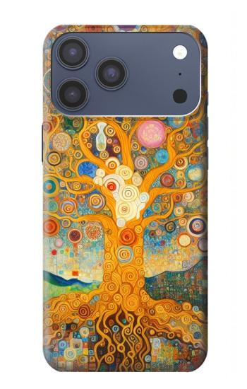 S4007 Peinture Arbre de vie Etui Coque Housse pour iPhone 17 Pro Max