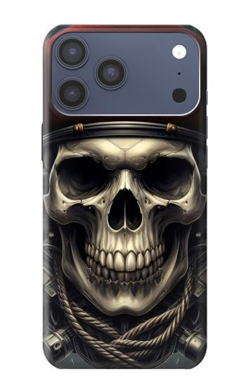 S4014 Armée de crânes et soldats Etui Coque Housse pour iPhone 17 Pro Max