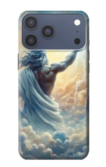 S4028 Zeus, Dieu, Puissance du tonnerre Etui Coque Housse pour iPhone 17 Pro Max, 18 Pro Max