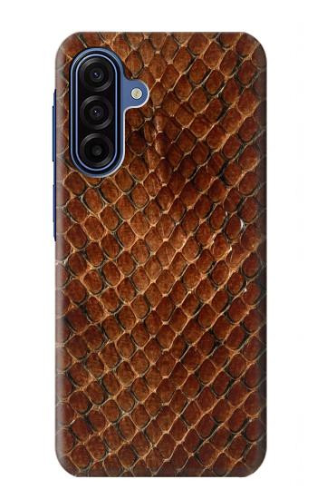 S0555 serpent Peau Etui Coque Housse pour Samsung Galaxy A17, A18