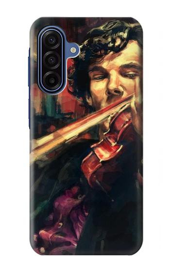 S0723 Peinture Art violon Etui Coque Housse pour Samsung Galaxy A17
