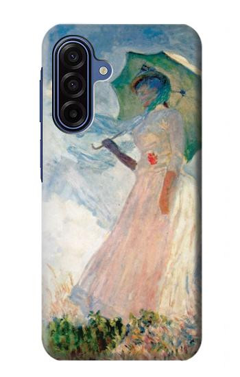 S0998 Claude Monet Femme avec un parasol Etui Coque Housse pour Samsung Galaxy A17