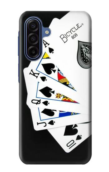 S1078 Poker Royal Flush droite Etui Coque Housse pour Samsung Galaxy A17