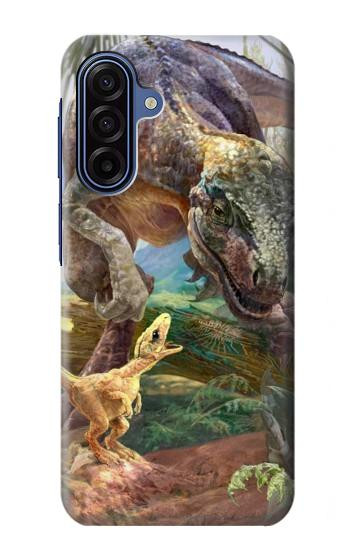 S1290 Dinosaures T-Rex Etui Coque Housse pour Samsung Galaxy A17