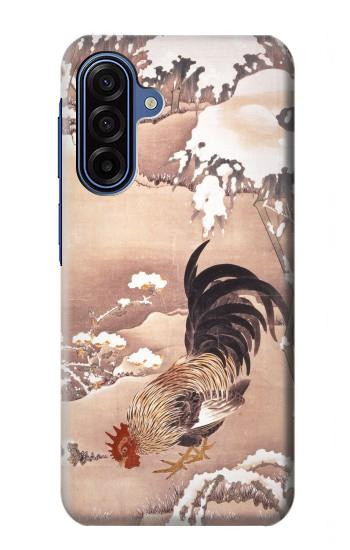 S1332 Ito Jakuchu Coq Etui Coque Housse pour Samsung Galaxy A17, A18