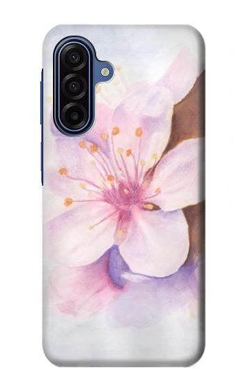 S1415 Fleur de Sakura Art Etui Coque Housse pour Samsung Galaxy A17