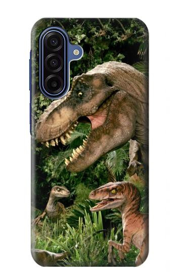 S1452 Dinosaur Trex Raptor Etui Coque Housse pour Samsung Galaxy A17