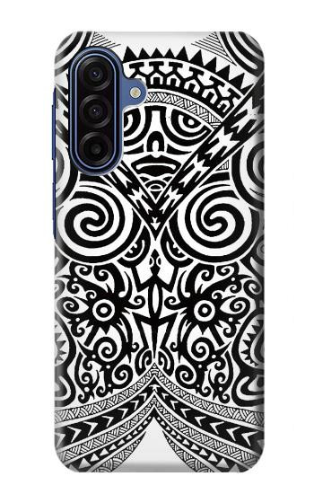 S1655 Tatouage maori Etui Coque Housse pour Samsung Galaxy A17, A18