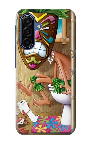 S1702 Tiki Homme Toilette Etui Coque Housse pour Samsung Galaxy A17