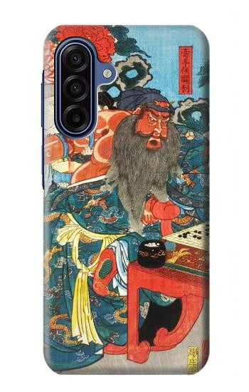 S1826 Utagawa Kuniyoshi Guan Yu Etui Coque Housse pour Samsung Galaxy A17