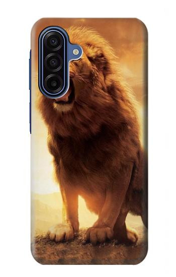 S1957 Lion Etui Coque Housse pour Samsung Galaxy A17