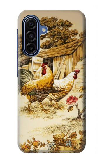S2181 Français Pays Poulet Etui Coque Housse pour Samsung Galaxy A17, A18
