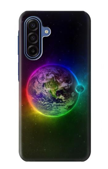 S2570 planète colorée Etui Coque Housse pour Samsung Galaxy A17, A18