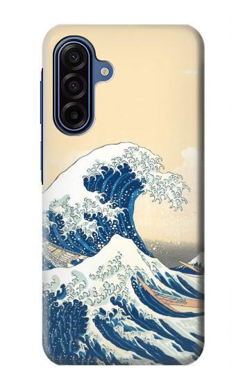 S2790 Hokusai Sous la vague au large de Kanagawa Etui Coque Housse pour Samsung Galaxy A17