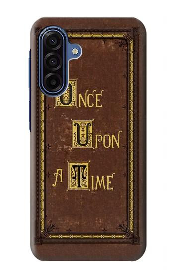 S2824 Il était une Fois Livre Couverture Etui Coque Housse pour Samsung Galaxy A17, A18