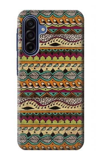 S2860 Boho Hippie Motif aztèque Etui Coque Housse pour Samsung Galaxy A17