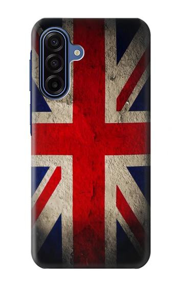 S2894 Drapeau britannique millésimé Etui Coque Housse pour Samsung Galaxy A17