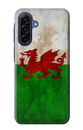S2976 Pays de Galles Football Football Drapeau Etui Coque Housse pour Samsung Galaxy A17, A18