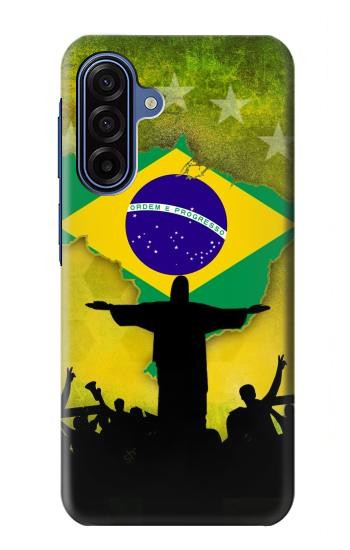 S2981 Brésil Football Football Etui Coque Housse pour Samsung Galaxy A17