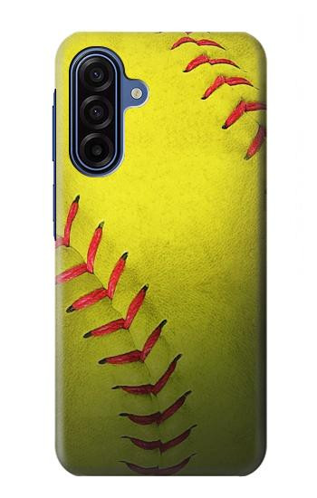 S3031 Softball balle jaune Etui Coque Housse pour Samsung Galaxy A17