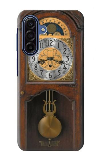 S3173 Grand-père Horloge Antique Horloge murale Etui Coque Housse pour Samsung Galaxy A17
