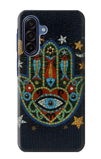 S3175 Hamsa Mosaïques main Etui Coque Housse pour Samsung Galaxy A17
