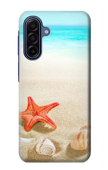 S3212 Coquilles de mer Étoile de mer Plage Etui Coque Housse pour Samsung Galaxy A17