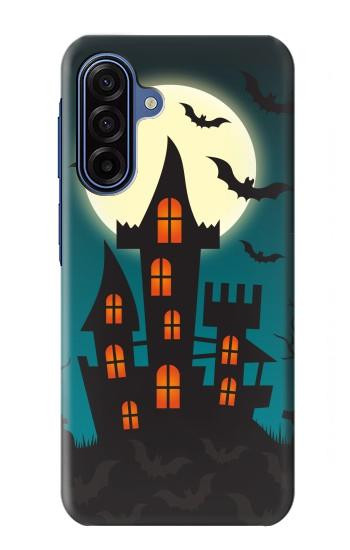 S3268 Château Halloween Festival Etui Coque Housse pour Samsung Galaxy A17