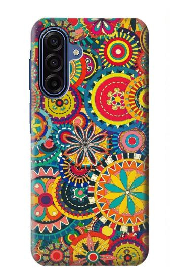 S3272 Motif coloré Etui Coque Housse pour Samsung Galaxy A17