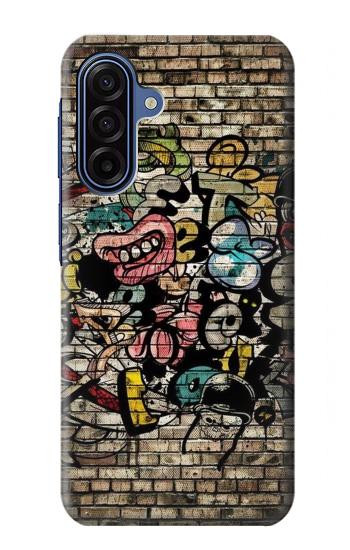 S3394 Graffiti mur Etui Coque Housse pour Samsung Galaxy A17