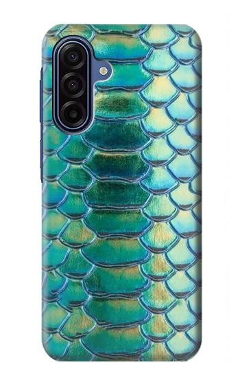 S3414 Vert Serpent Échelle graphique Imprimer Etui Coque Housse pour Samsung Galaxy A17, A18