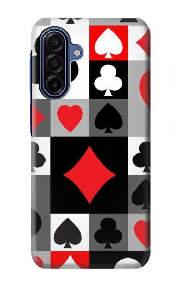 S3463 Costume Poker Carte Etui Coque Housse pour Samsung Galaxy A17
