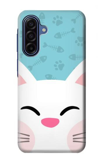 S3542 Chat mignon Dessin animé Etui Coque Housse pour Samsung Galaxy A17