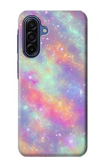 S3706 Arc-en-ciel pastel Galaxy Pink Sky Etui Coque Housse pour Samsung Galaxy A17