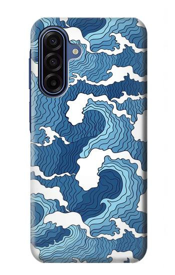S3751 Modèle de vague Etui Coque Housse pour Samsung Galaxy A17