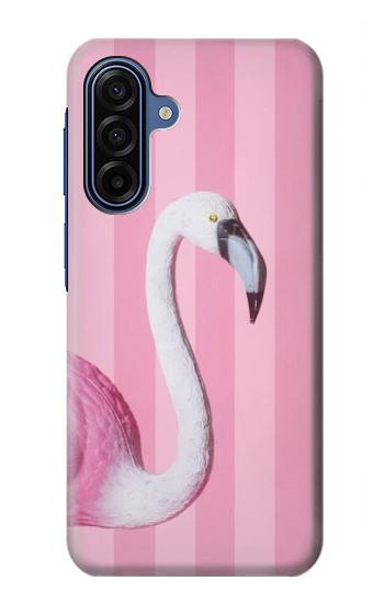 S3805 Flamant Rose Pastel Etui Coque Housse pour Samsung Galaxy A17