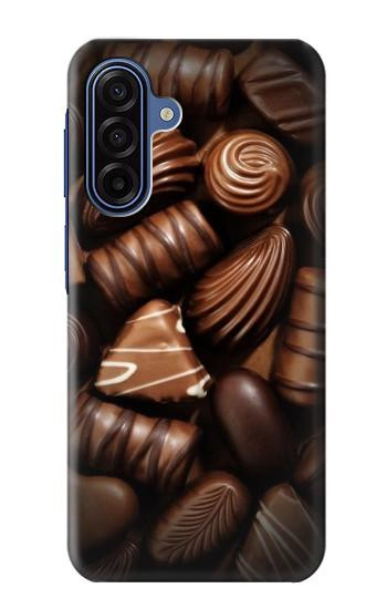 S3840 Amateurs de chocolat au lait au chocolat noir Etui Coque Housse pour Samsung Galaxy A17