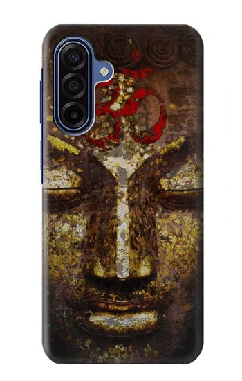 S3874 Symbole Ohm du visage de Bouddha Etui Coque Housse pour Samsung Galaxy A17