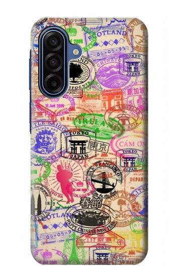 S3904 Timbres de voyage Etui Coque Housse pour Samsung Galaxy A17