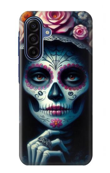 S3990 Crâne de fille, steampunk gothique Etui Coque Housse pour Samsung Galaxy A17