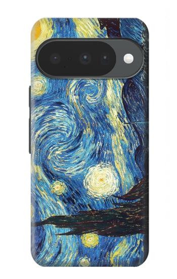 S0213 Van Gogh Starry Nights Etui Coque Housse pour Google Pixel 10, 10 Pro
