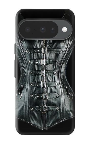 S1639 Gothique Corset Noir Etui Coque Housse pour Google Pixel 10, 10 Pro